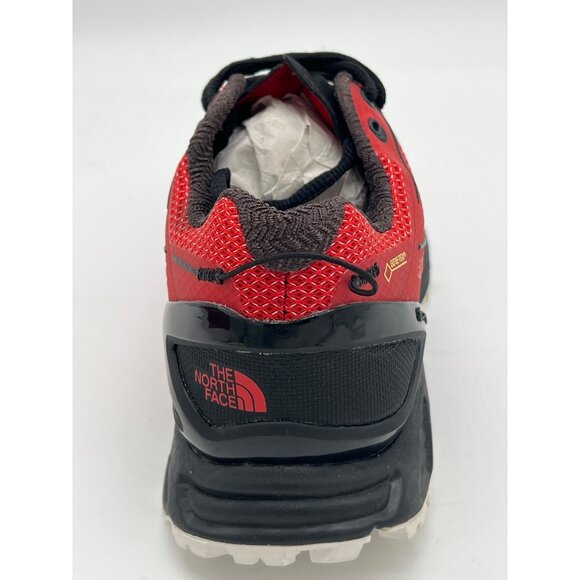 The North Face Mens Size 9 Red Gore-Tex Vibram Sole Trail Running Shoe - Right S - Picture 4 of 8